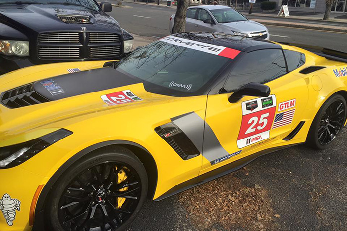 Wrapped corvette